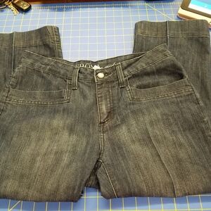 Merona mid-rise 8 Denim Capri